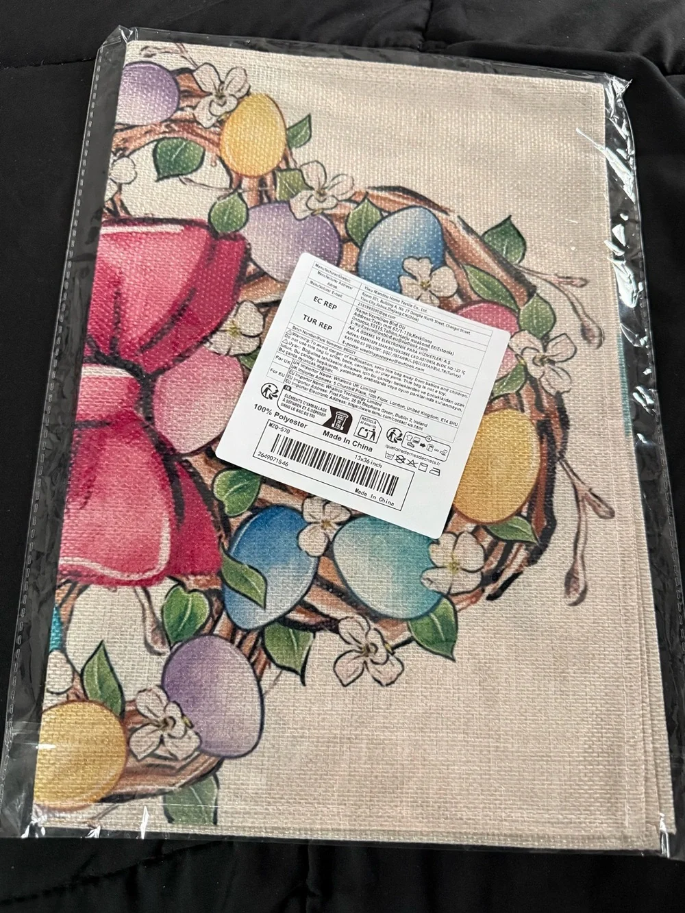 Easter Mickey Ears Table Runner